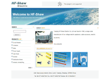 Tablet Screenshot of hfshaw.com